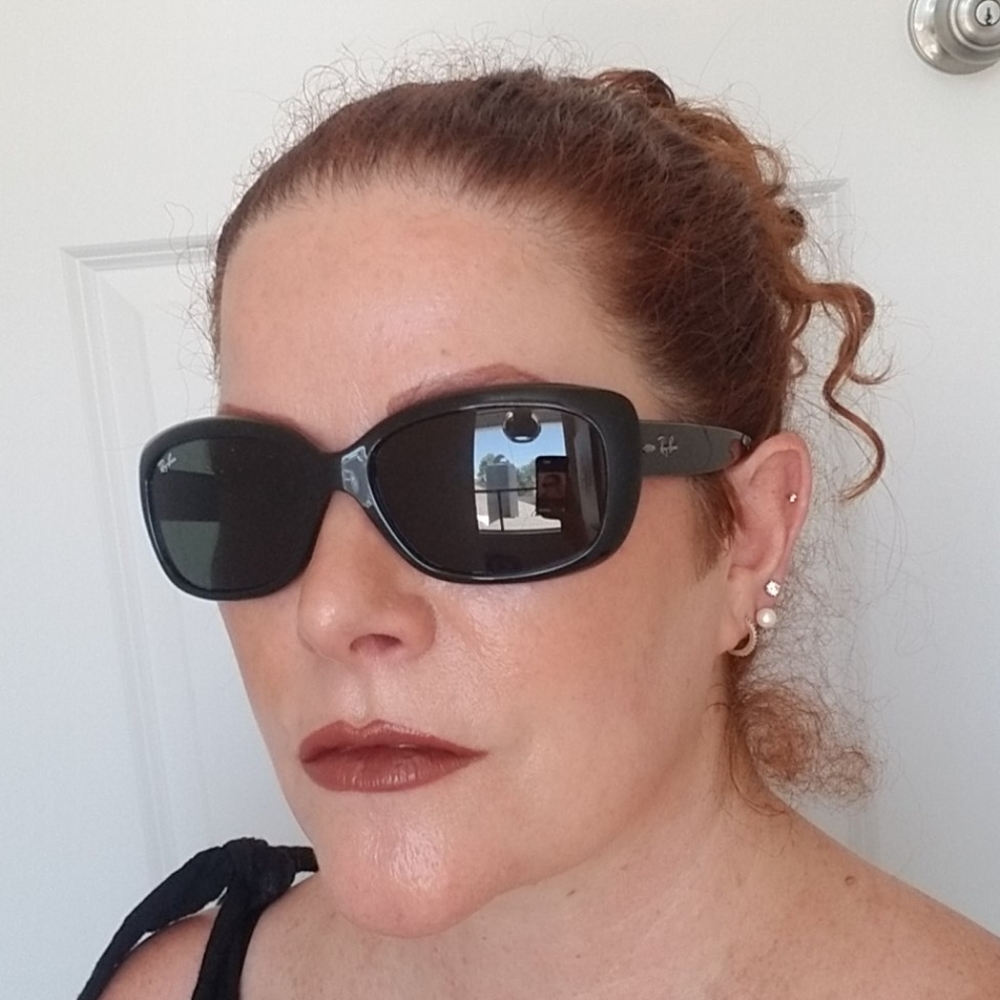 Ray-Ban RB4101 Jackie Ohh Black Frame Sunglasses